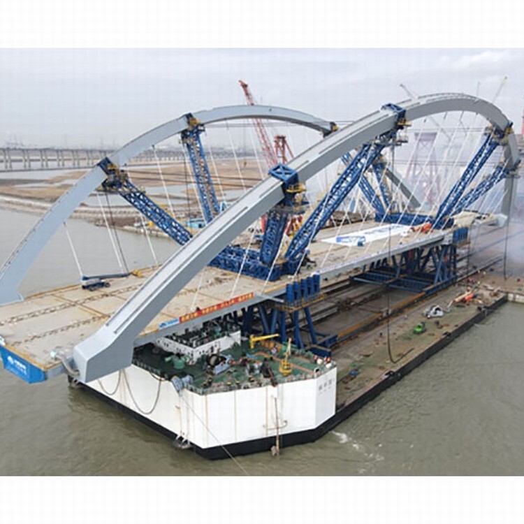 Prefabricated Large Span Steel Structure Portable Bailey Bridge for Municipal Pedestrian Skywalk