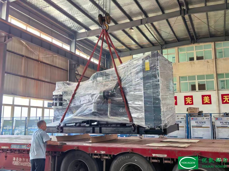 اكتمل الشحن | مجموعة مولد ديزل مفتوحة الإطار بقدرة 500kW جاهزة للتسليم
