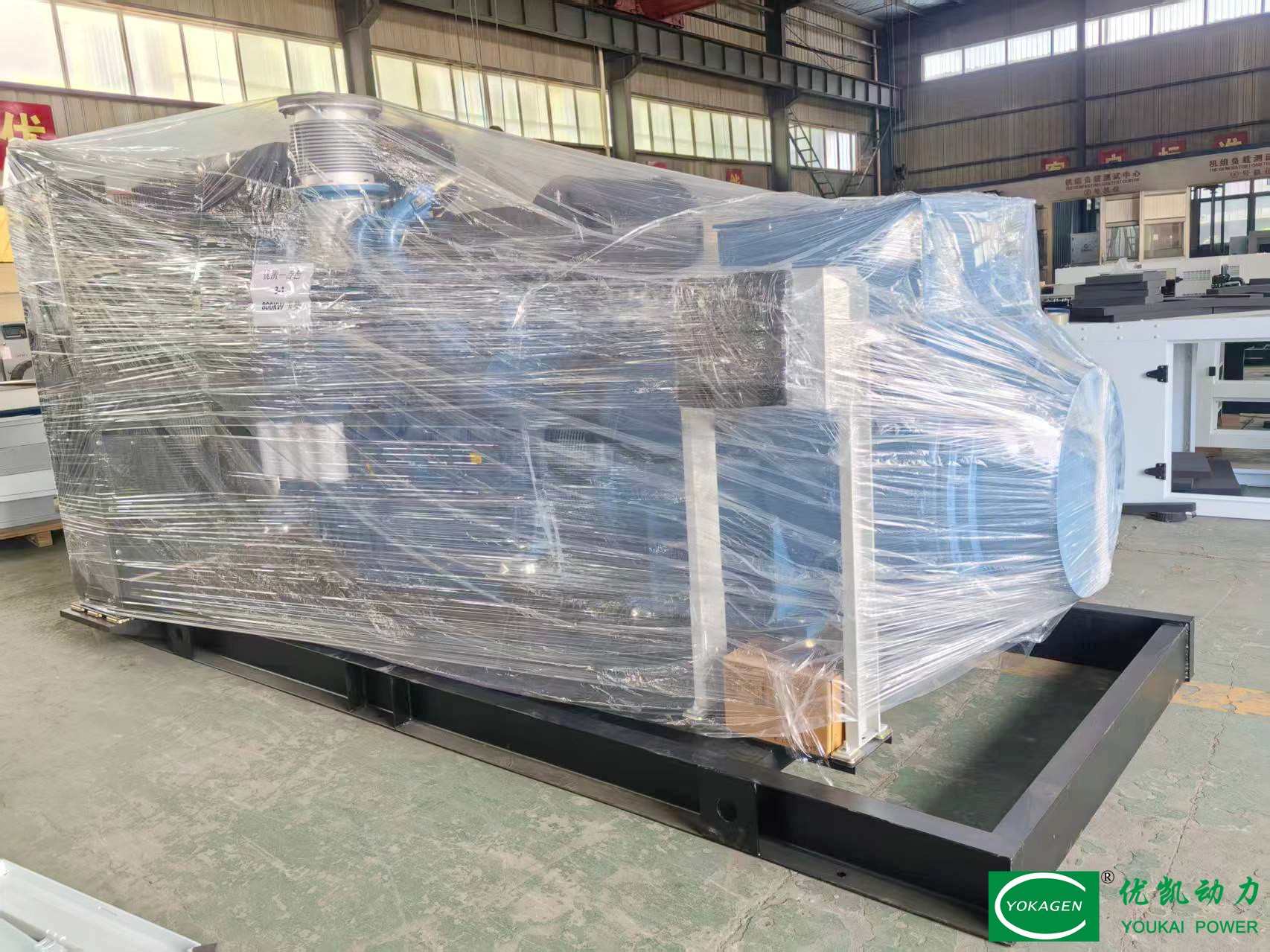 مجموعة مولدات Yuchai بقدرة 800kW تم شحنها في أجواء حارة