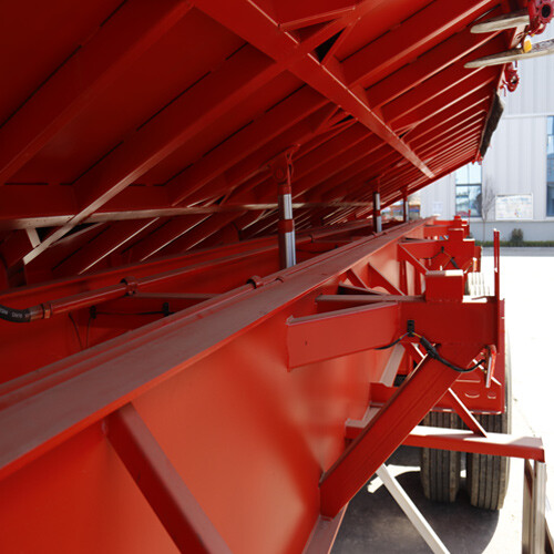 SIDE FLIP SEMI TRAILER