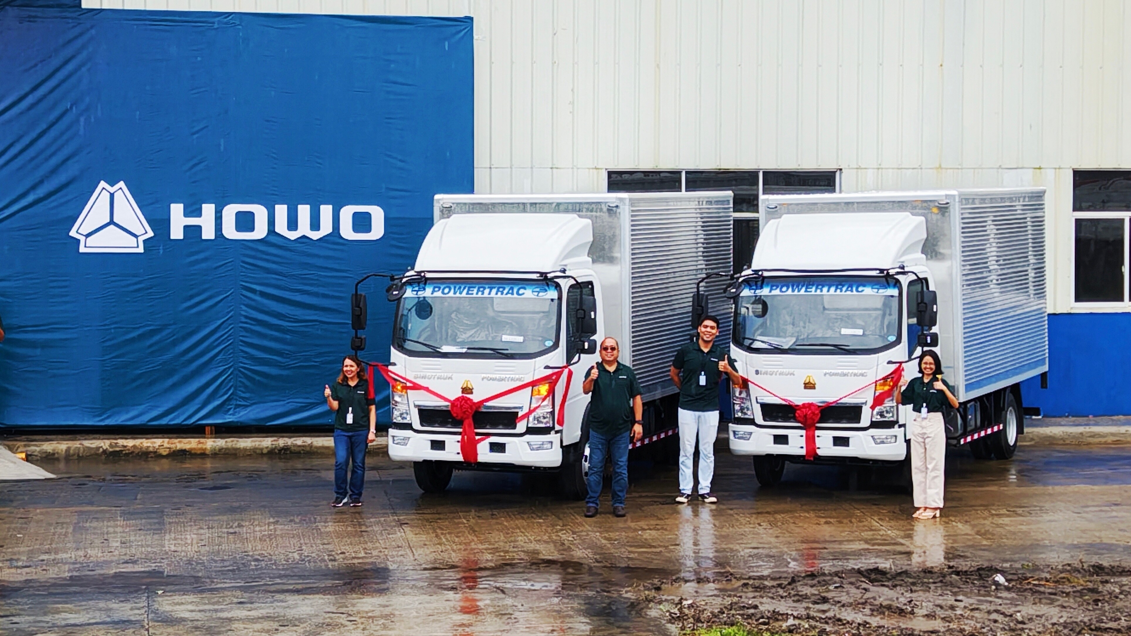 First Complete Vehicle of CNHTC Philippines Assembly Plant Successfully Rolls Off the Production Line