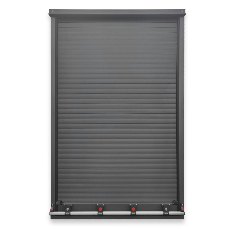 Roll-up door for fire trucks