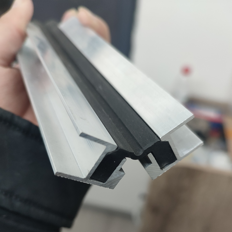 Rubber hinges for RV hard pop-top tents