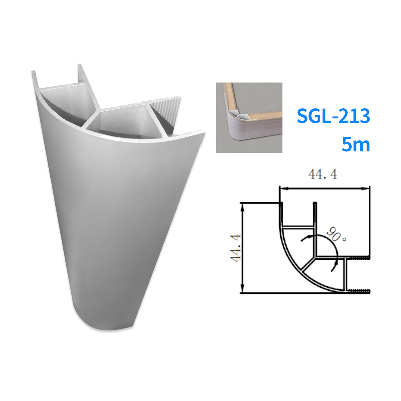 Rounded inner lining profiles for RVs