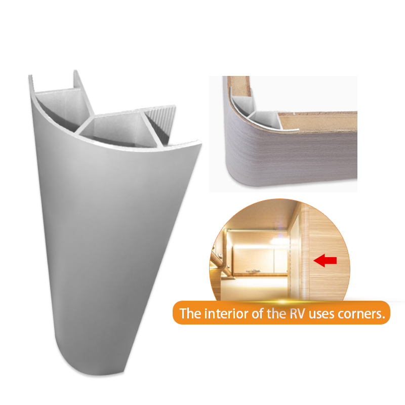 Rounded inner lining profiles for RVs