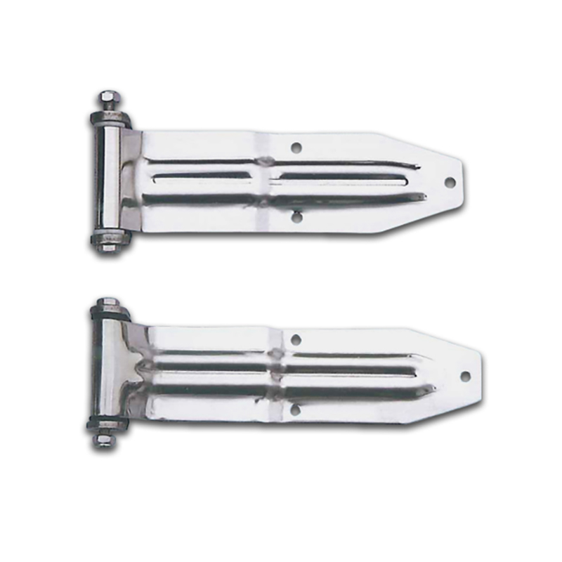 Hinges for refrigerated trucks