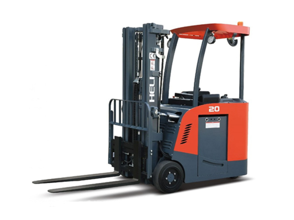 G series 1.5-2 ton stand-on three-point battery counterbalance forklift