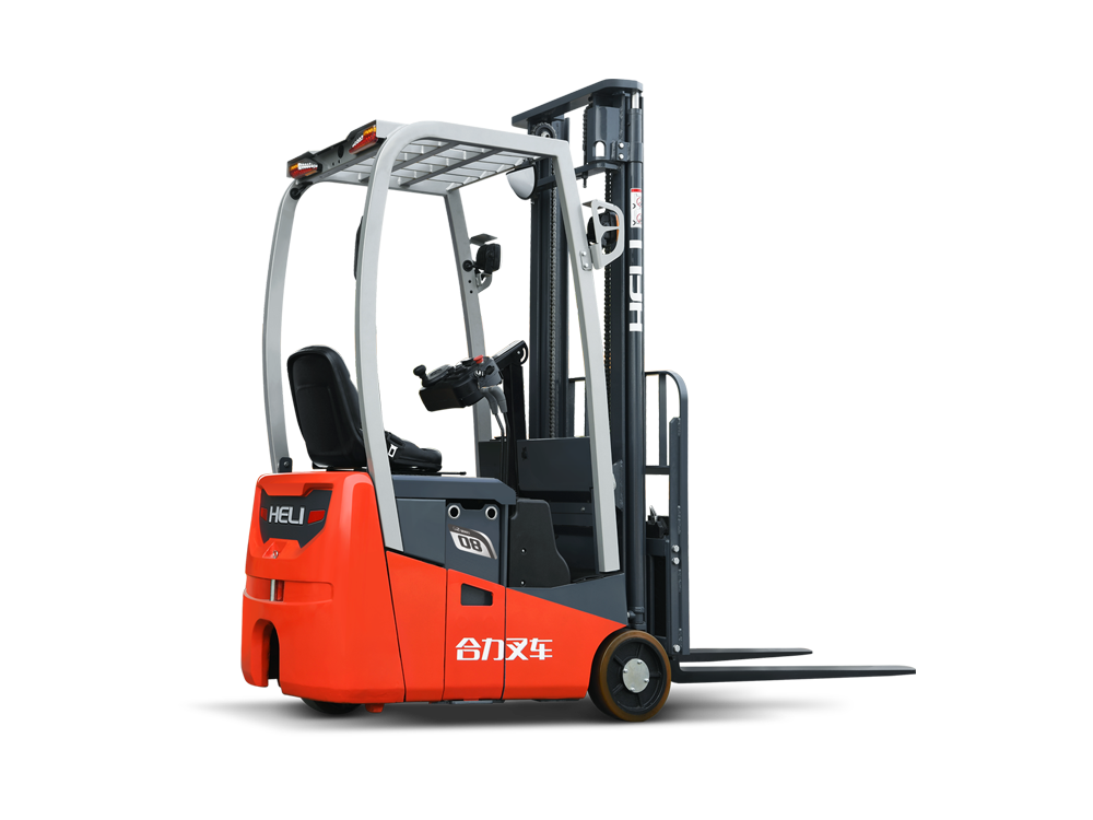 G2 series 0.8-1.2 ton rear-wheel-drive three-point counterweight forklift with lead-acid battery