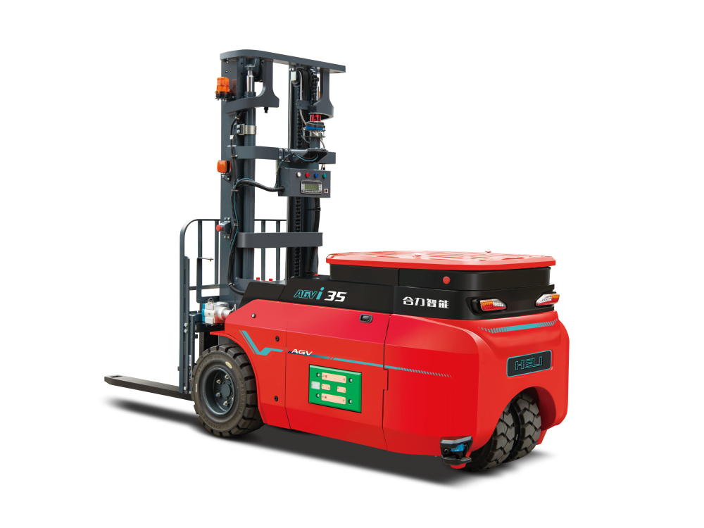 Three-point balance weight AGV