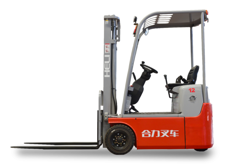 H3 series 0.6-1.2 ton front-wheel drive three-point battery forklift