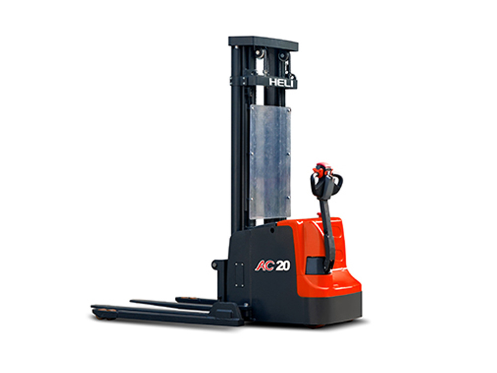 2-ton all-electric pallet stacker