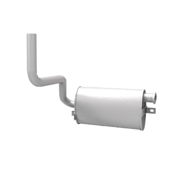 Impedance compound silencer