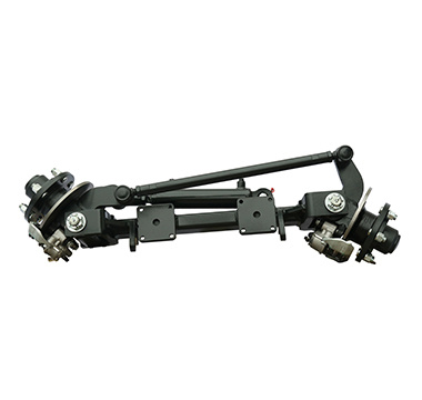 2t luggage towing vehicle steering bridge assembly