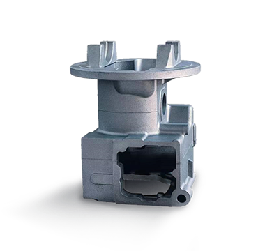 Disappearing mold gearbox