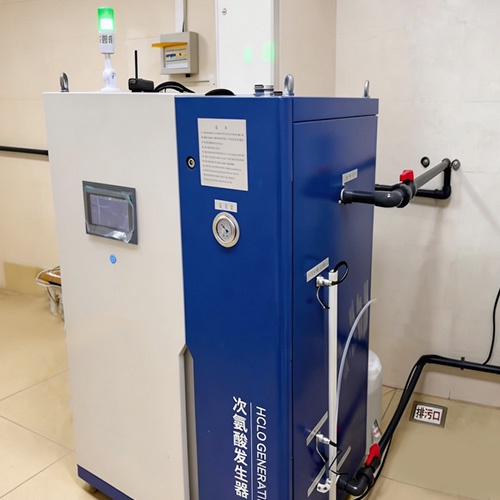 Hypochlorous acid generator for medical disinfection