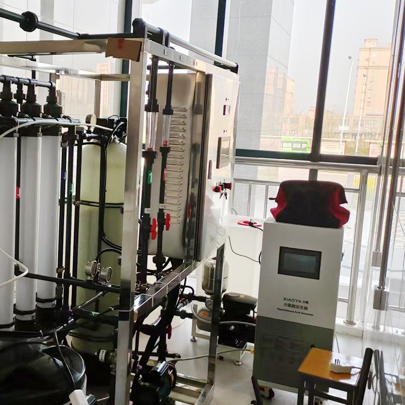 Hypochlorous Acid Generator for Dental Chair Pipeline Disinfection