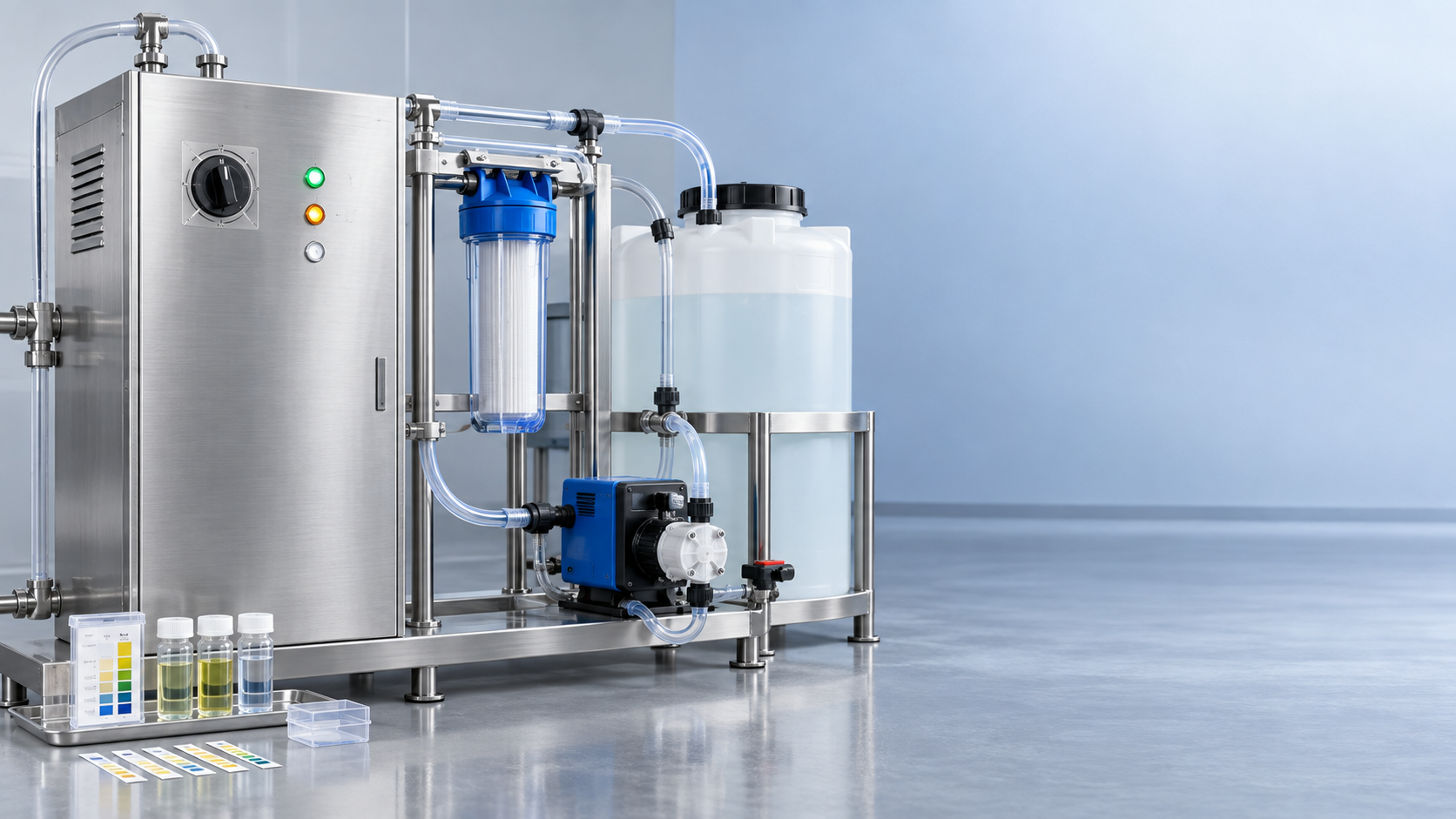 Liste de contrôle de l’acheteur pour comparer les spécifications des machines de production d’acide hypochloreux