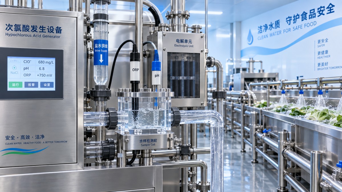 Dépannage des faibles mesures de ORP sur une machine à acide hypochloreux