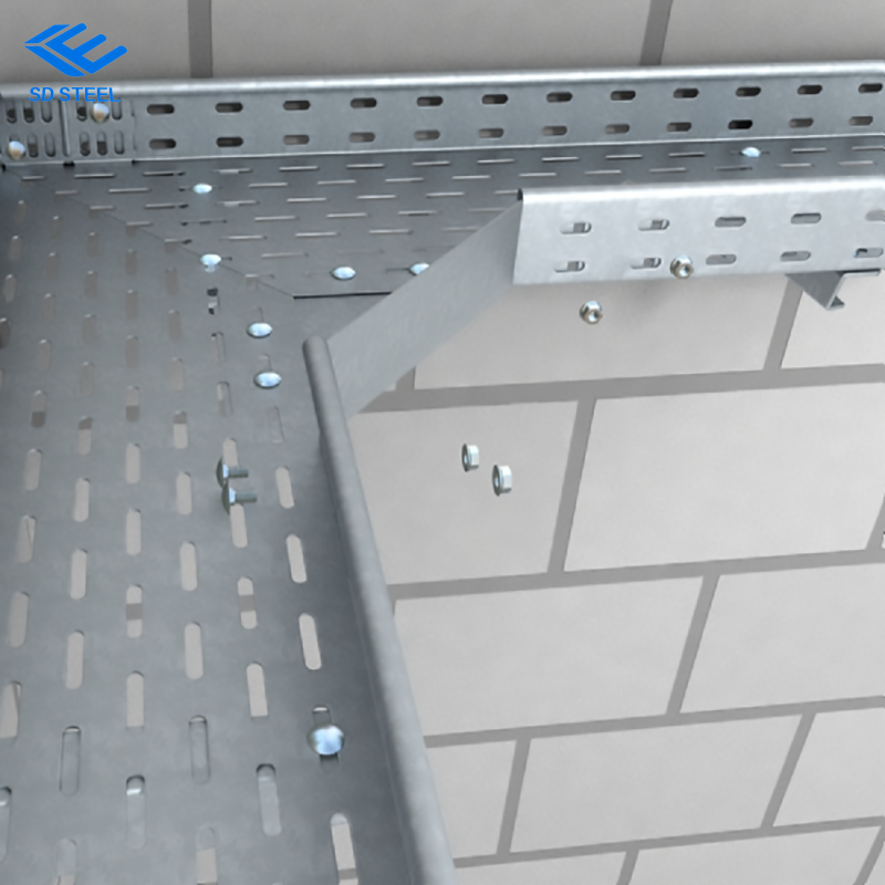 Perforated cable tray