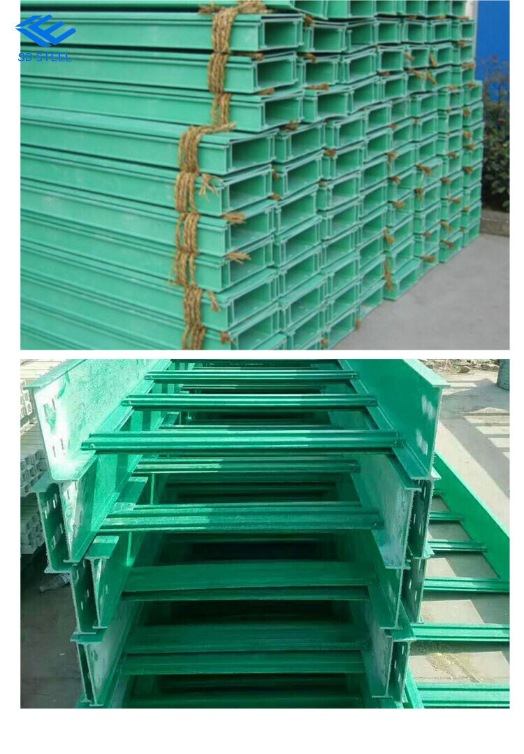 Fiberglass long-span cable trays