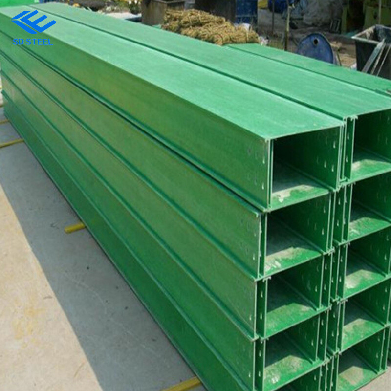 Fiberglass long-span cable trays