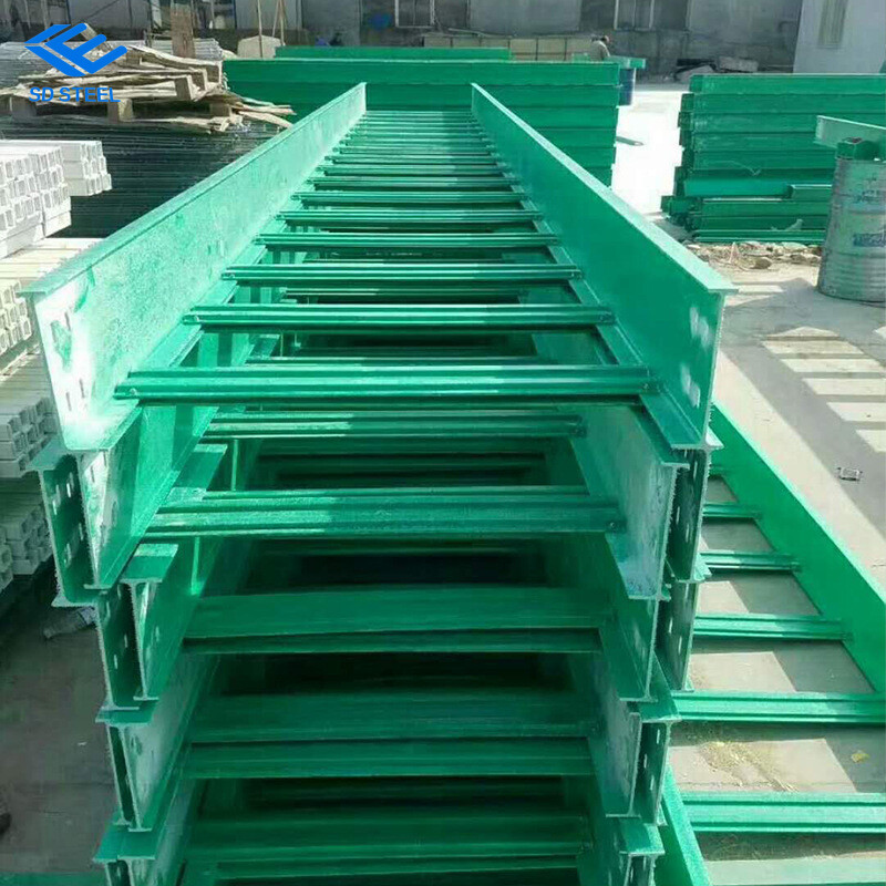 Fiberglass long-span cable trays