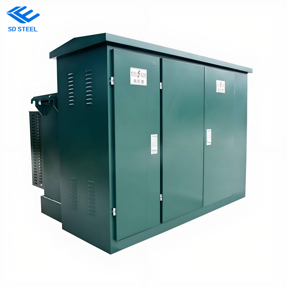 Outdoor power supply box-type substation oil-immersed transformer electrical transformer box