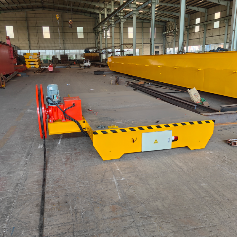 KPJ Cable Reel Powered Series Electric Flat Car