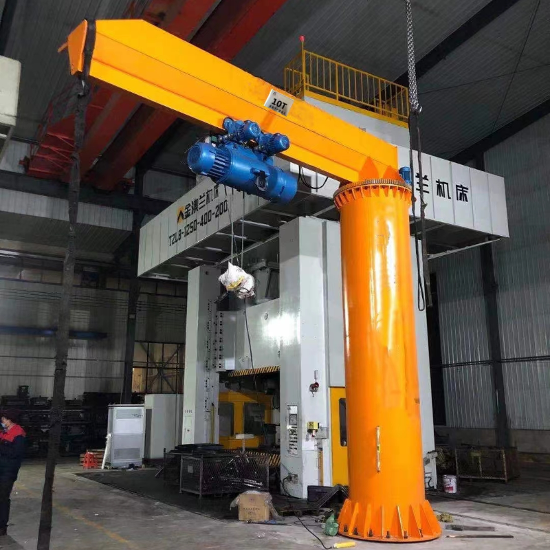 Column-mounted jib crane