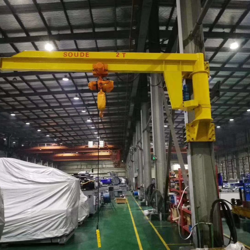 BX wall-mounted (pilaster-type) jib crane