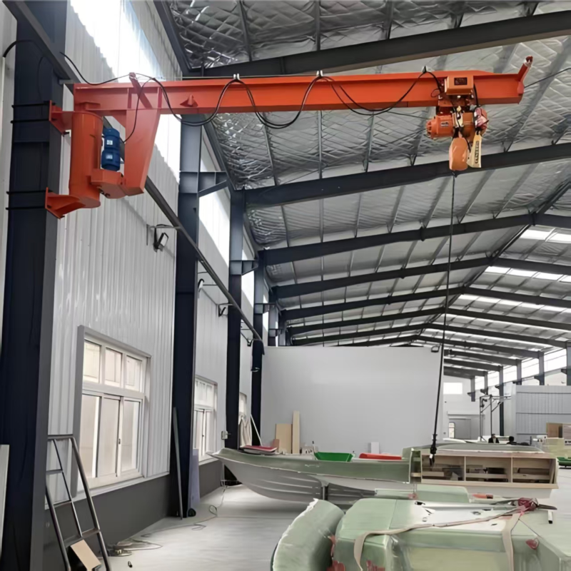 BX wall-mounted (pilaster-type) jib crane