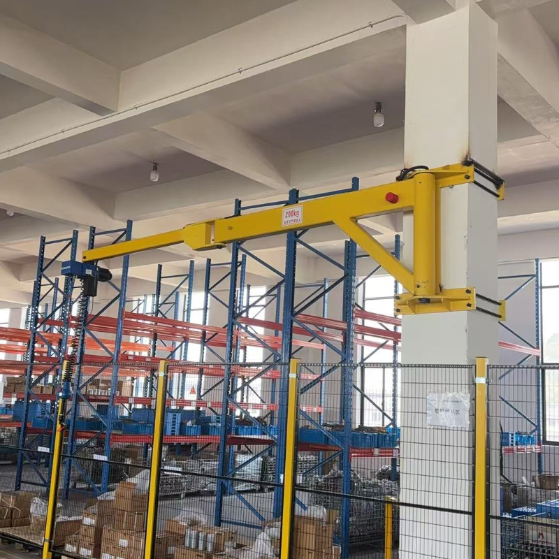BX wall-mounted (pilaster-type) jib crane