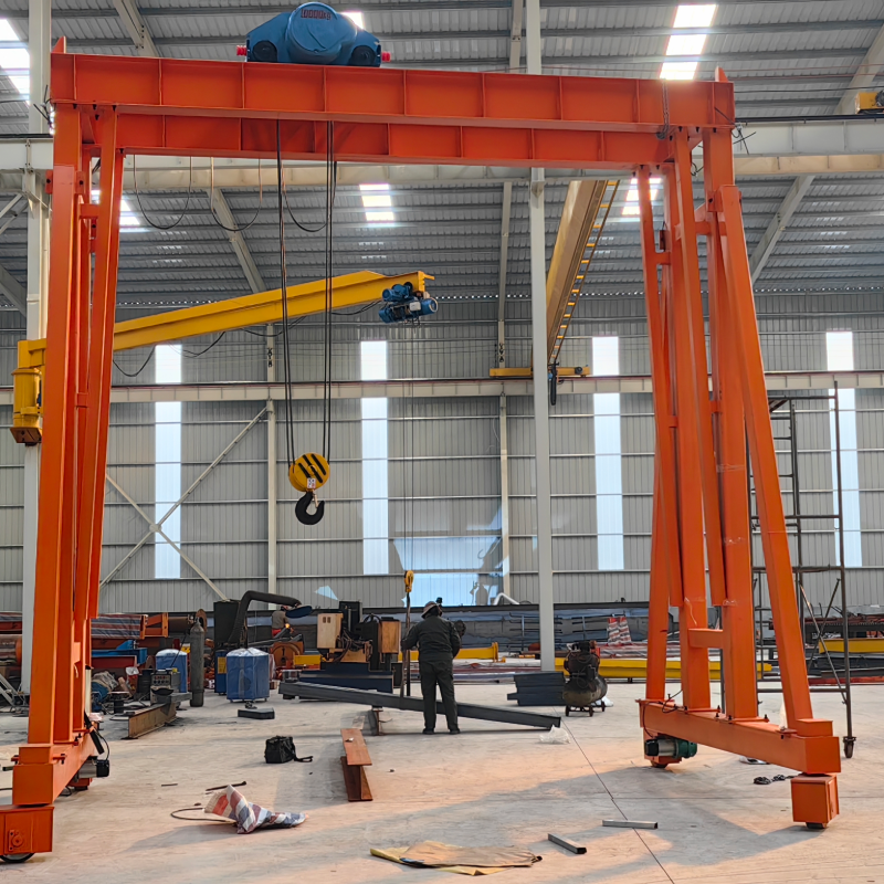 Multifunctional trackless crane