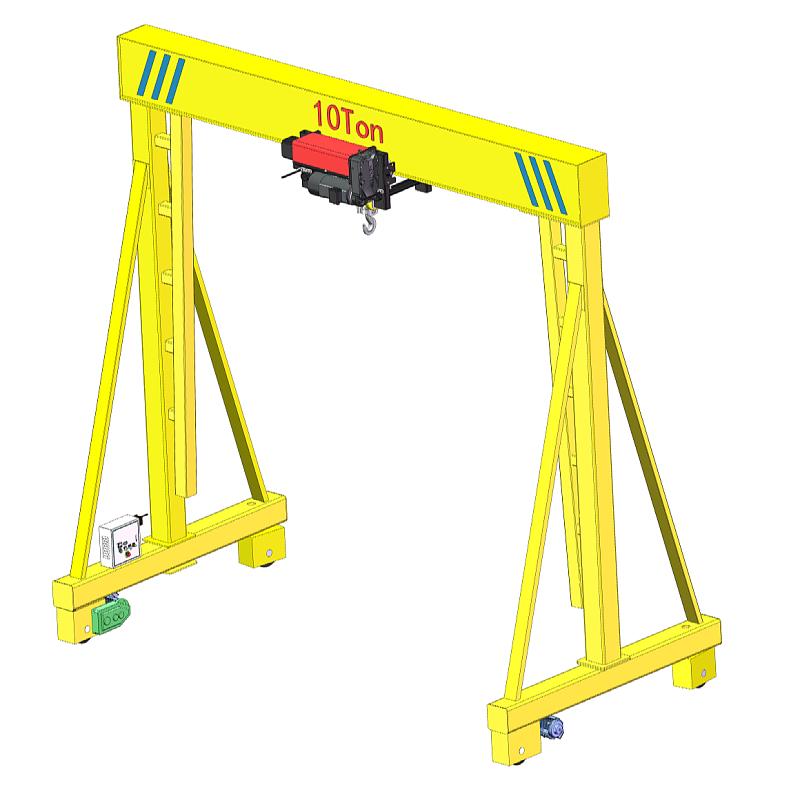 Trackless gantry