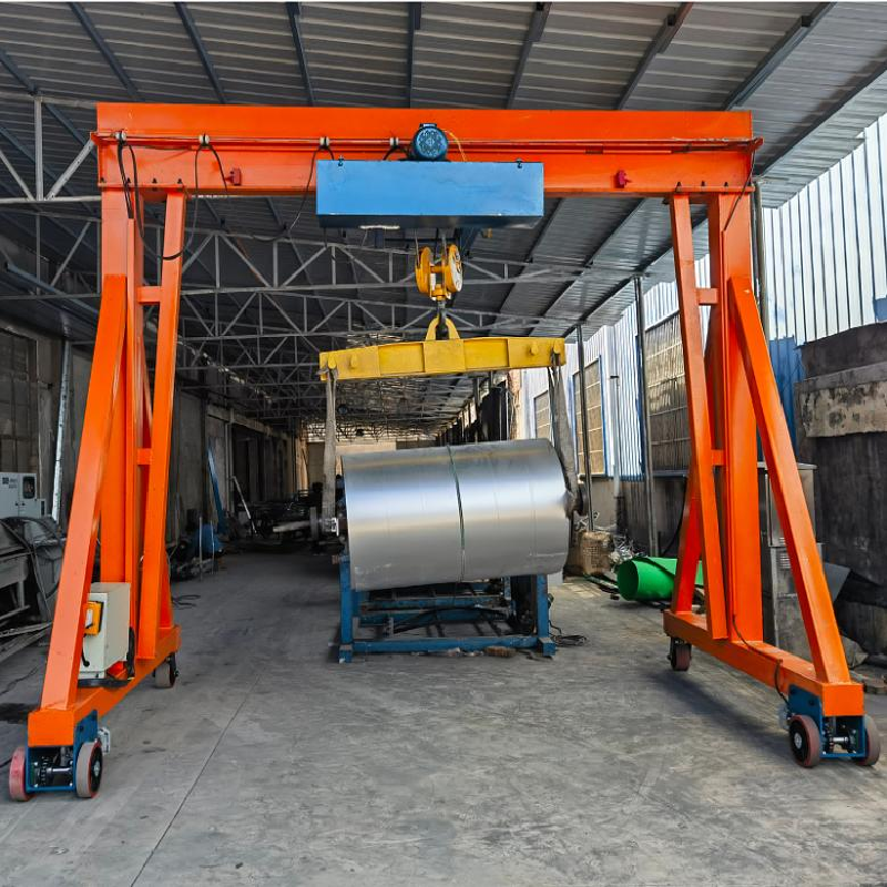 English Product Introduction of Crawler Gantry