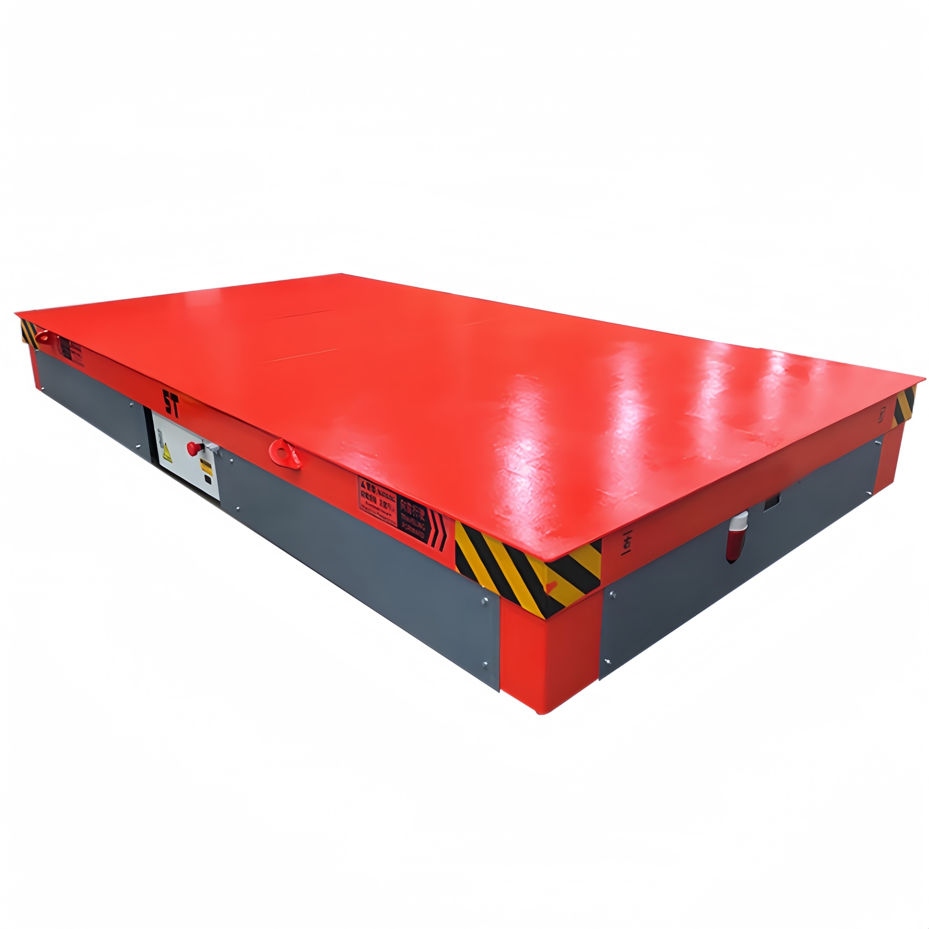 Trackless omnidirectional vehicle