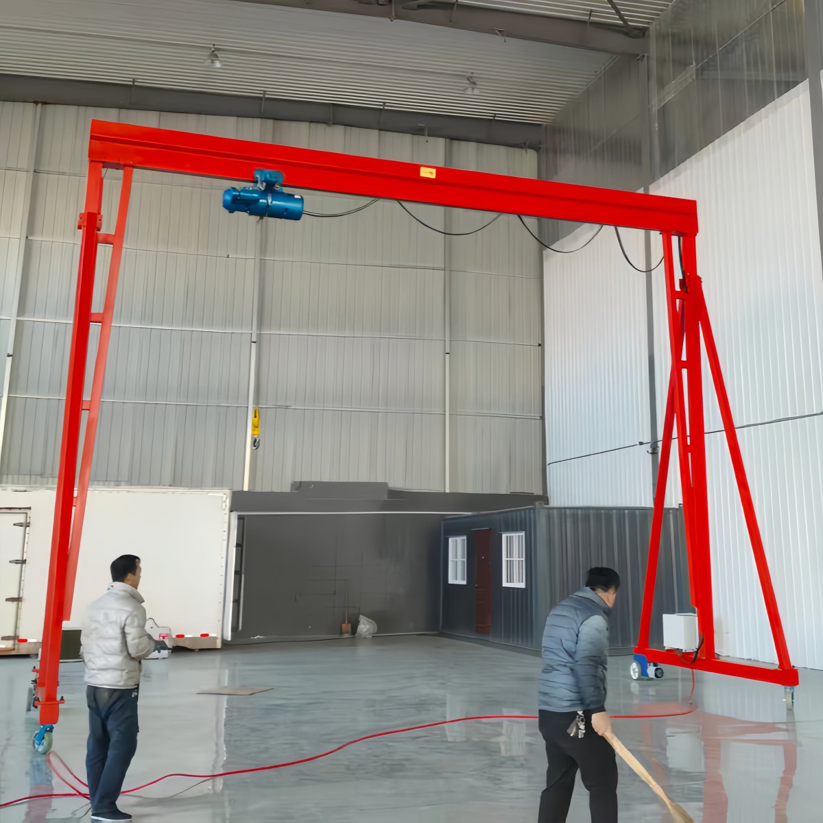 3tTrackless Gantry Crane (2) 3tTrackless Gantry Crane (2)