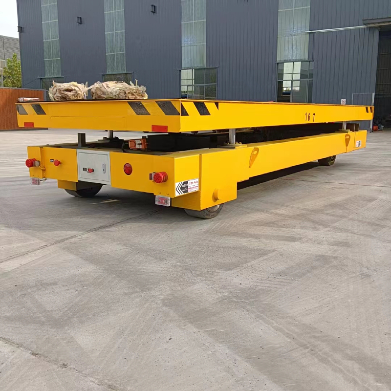 Electric Flat Car with Lifting Function