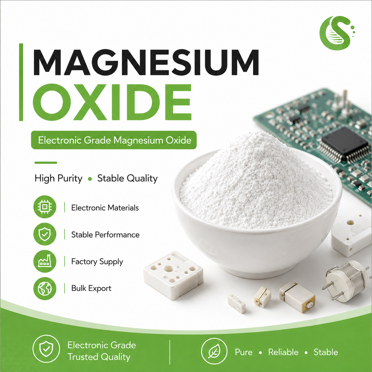Electronic Grade Magnesium Oxide