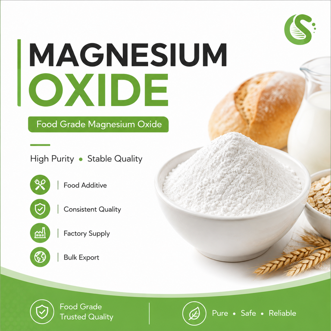 Food Grade Magnesium Oxide