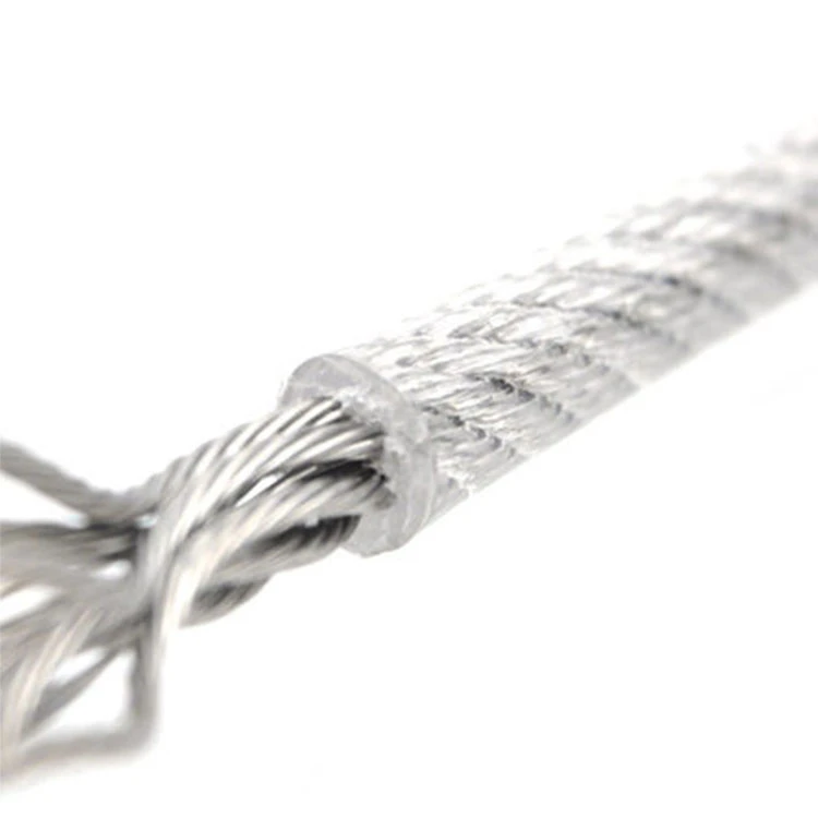 Wire Rope Color Es Color coated steel wire rope-TAIZHOU HARD METAL PRODUCTS CO . , LTD