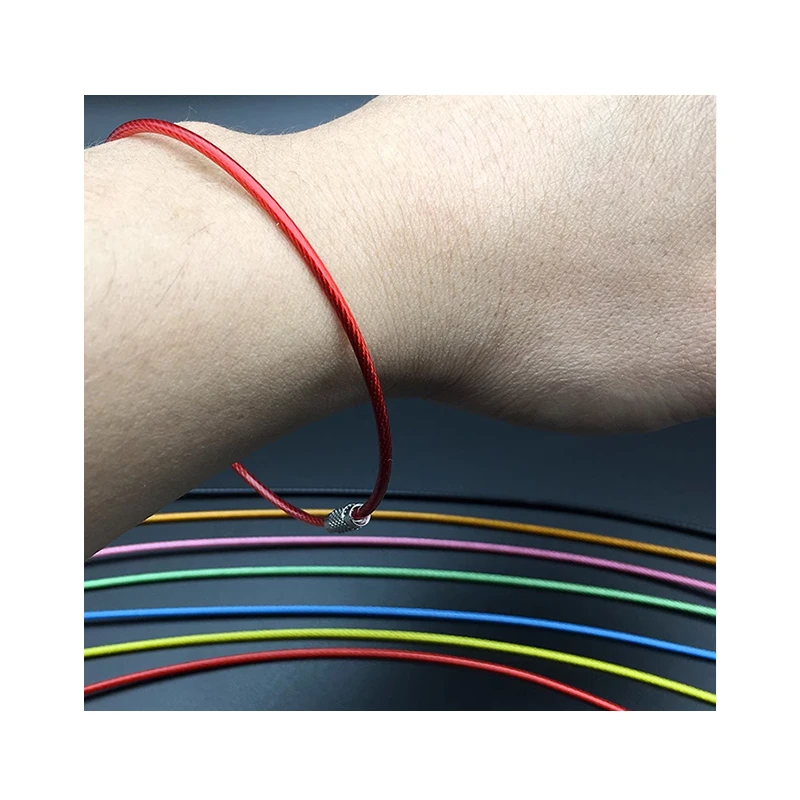 Steel Tag Rope Tag Wire Rope-TAIZHOU HARD METAL PRODUCTS CO . , LTD