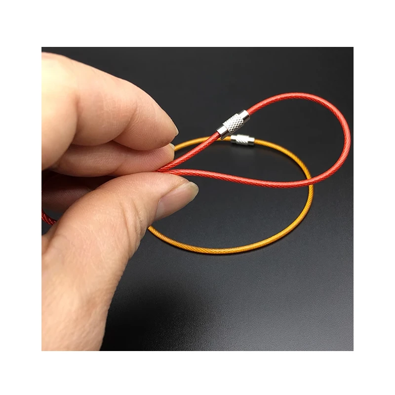 Steel Tag Rope Tag Wire Rope-TAIZHOU HARD METAL PRODUCTS CO . , LTD