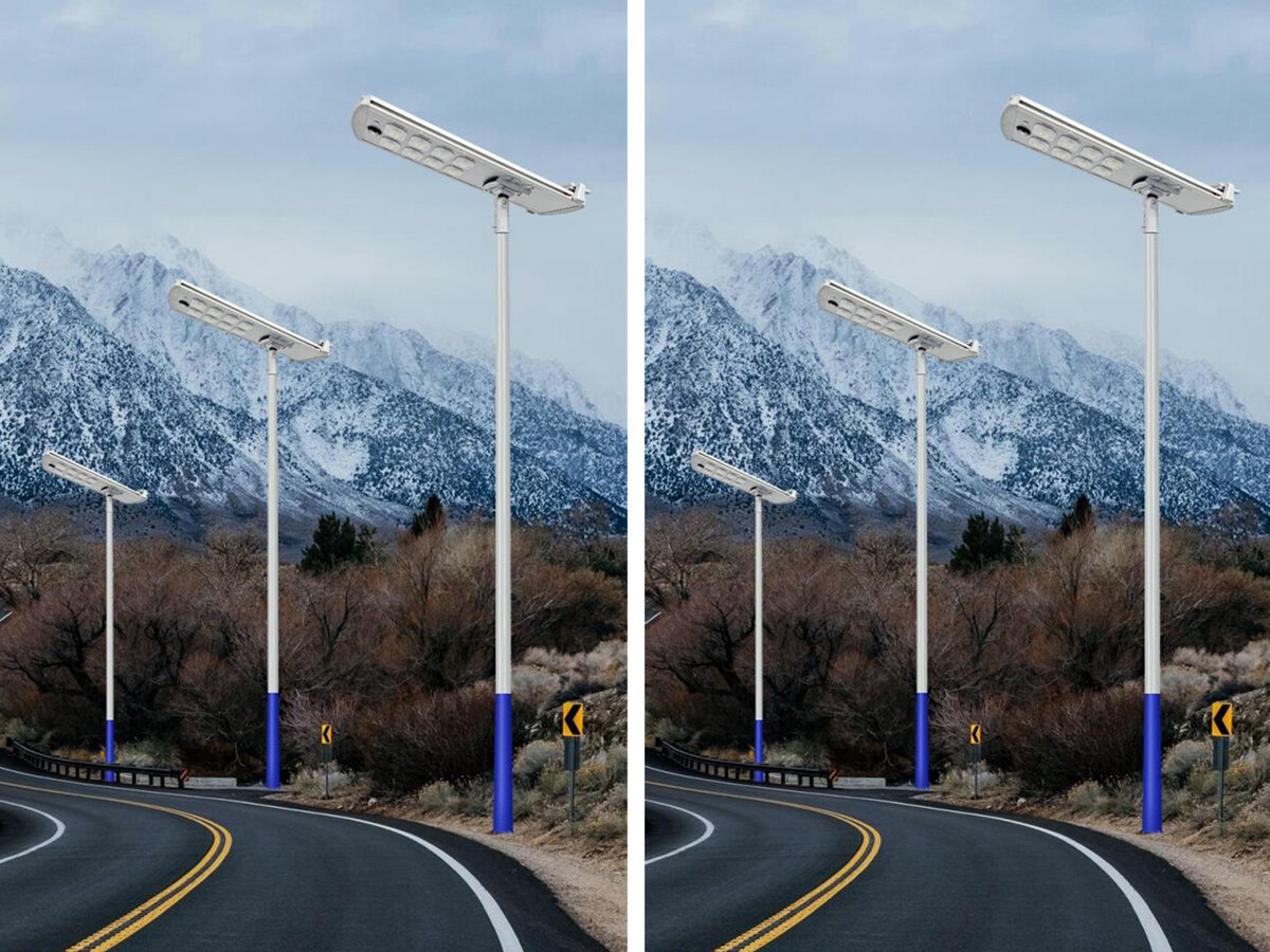 Integrated Solar Street Lights
