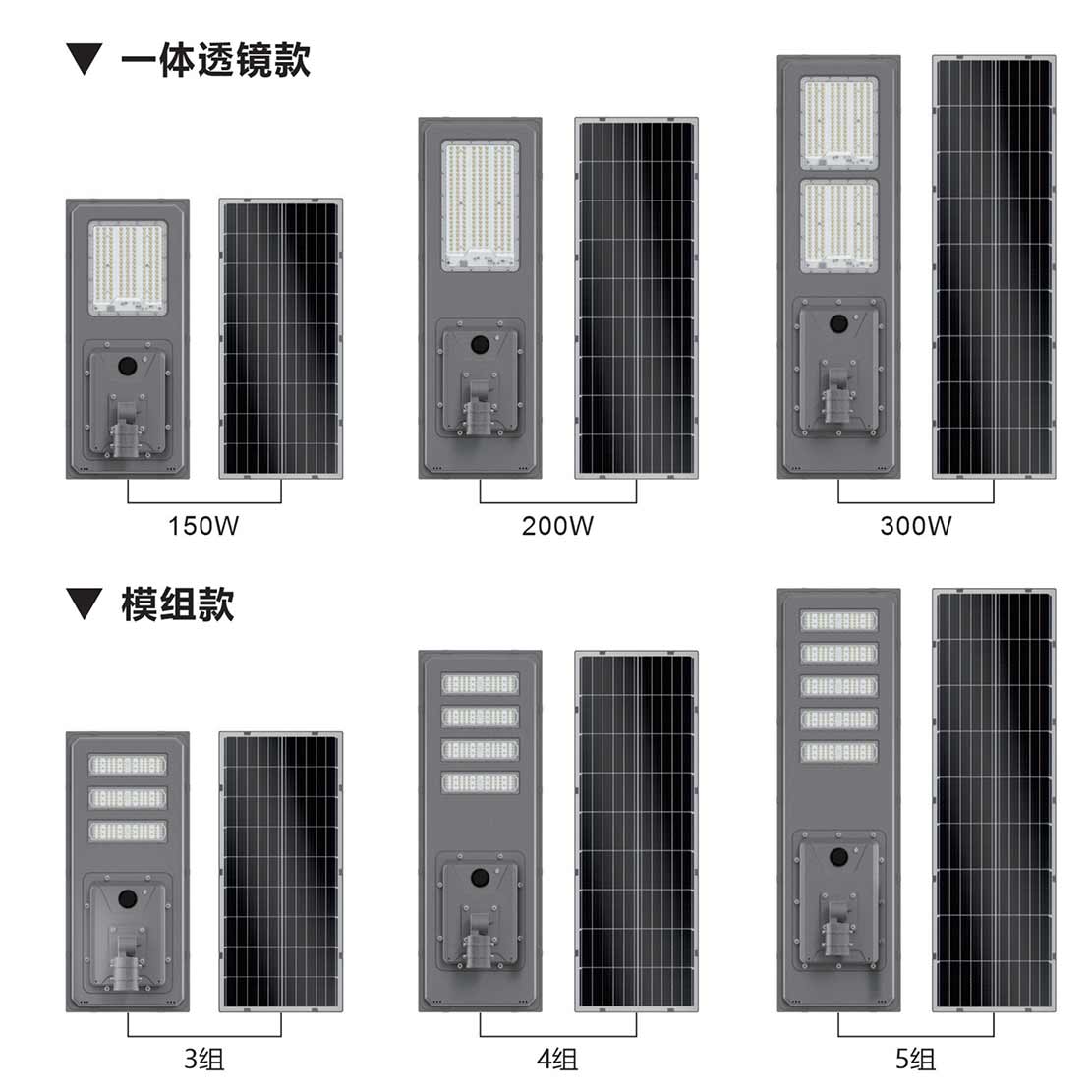 Integrated Solar Street Lights-YZ-1104