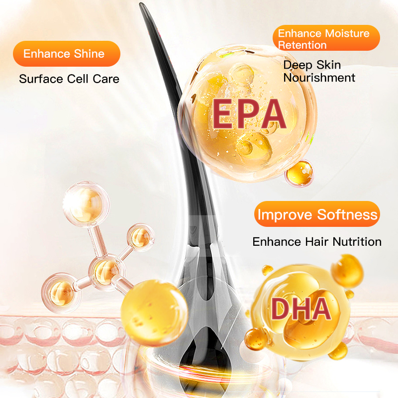 Pet Deep Sea Fish Oil Capsules for Dogs & Cats, Immune Support, Anti-Shedding, Skin & Coat Health