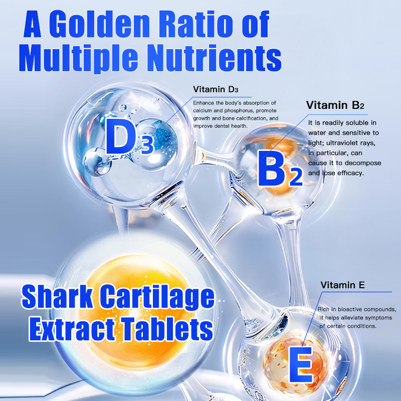 Pet Supplements & Health Care - Shark Cartilage Tablets for Dogs, Calcium Tablets for Cats