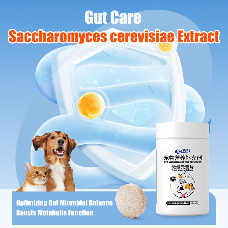 Pet Supplements: Multi-Trace Element Tablets for Dogs & Cats, Anti-Pica Chewable, Calcium Tablets for Dogs, Nutritional Support