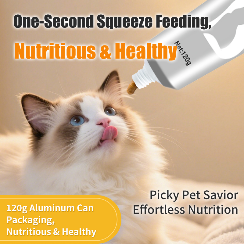 All-Season Pet Nutritional Gel & Hairball Remedy for Cats, Coat & Digestive Care, 120g