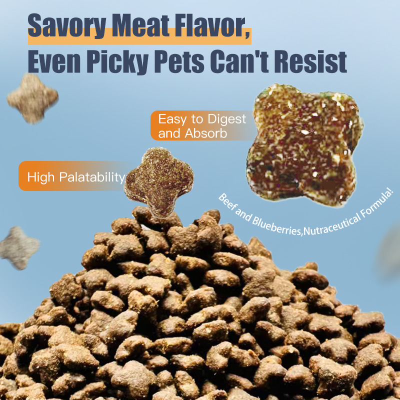 Katebes Beef & Blueberry Dog Food 2.5kg – Nutritious Fresh Meat Formula, For Adult Dogs & Puppies